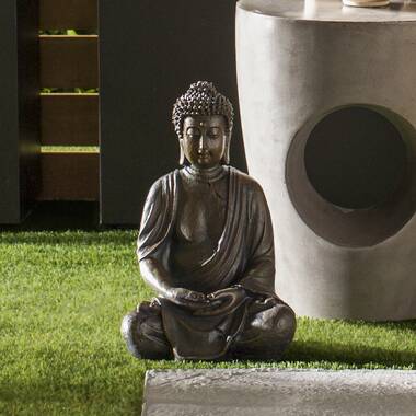 Design Toscano Meditative Buddha of the Grand Temple Garden Statue